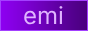 'emi' in purple text on a purple gradient background